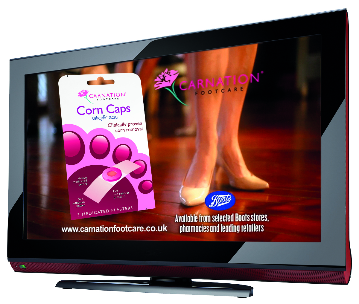 Carnation Corn Cap Tv Advert by Zig Zag Advertising, A Midlands Creative Agency
