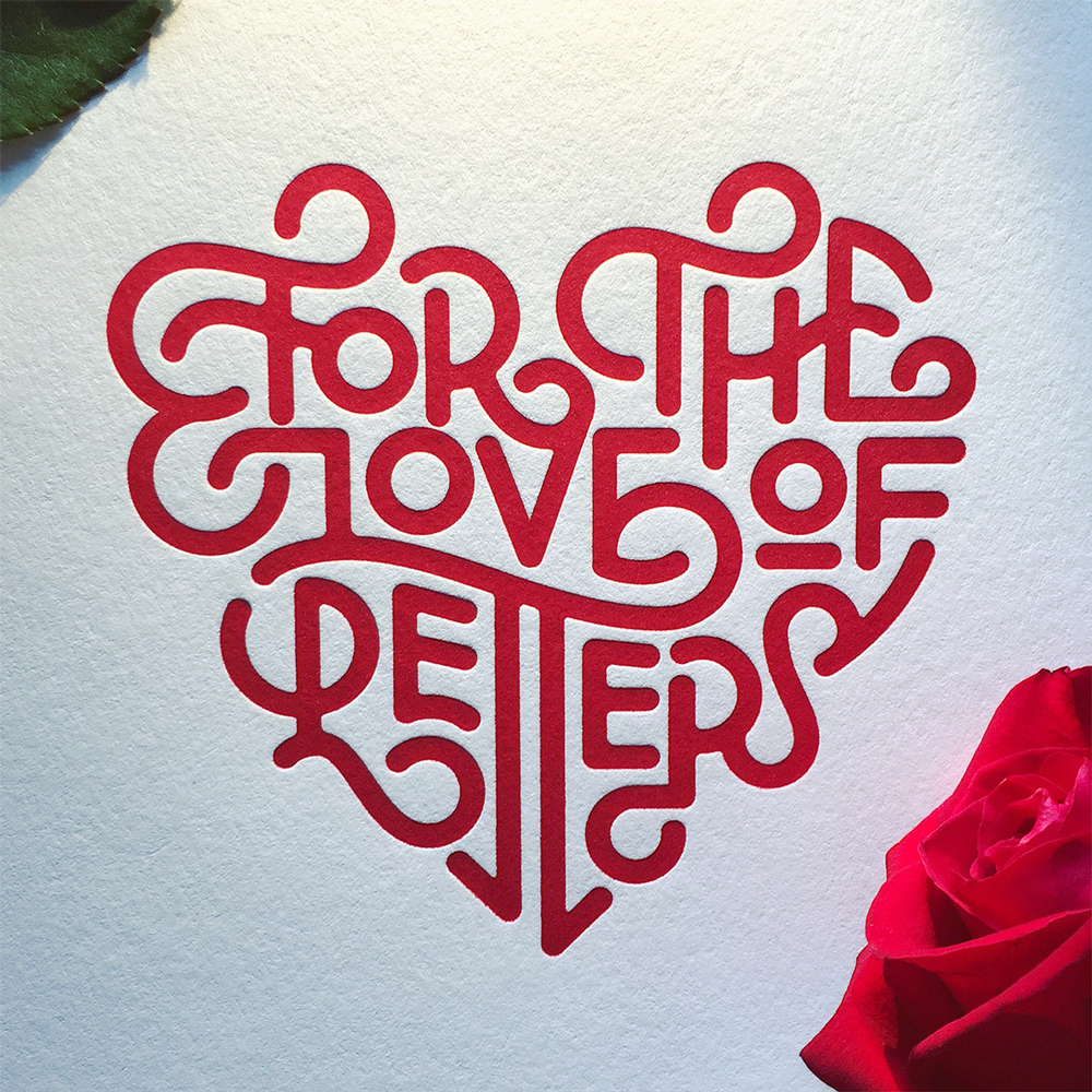 Valentine's Typography
