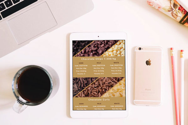 Responsive Chocolate E-Shot for Orchard Valley Foods